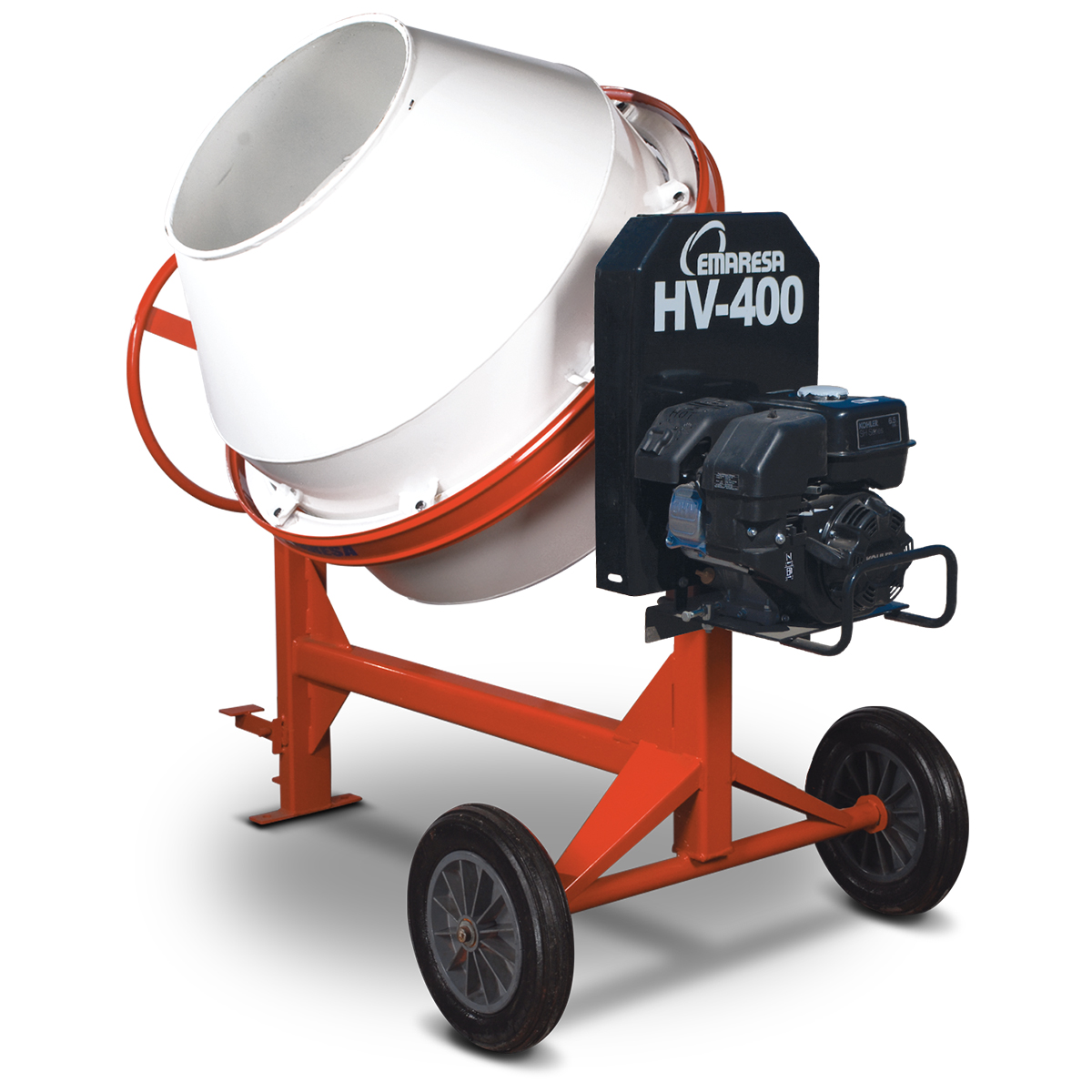 Betonera HV 400 Gasolina Volteo Lateral